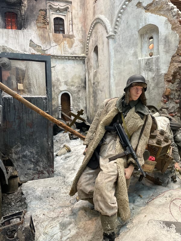 WWII Historical Display Documented in Moscow