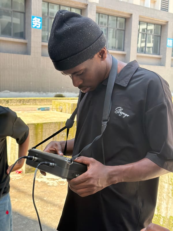 Field equipment training at a Jiangjin university, July 2026