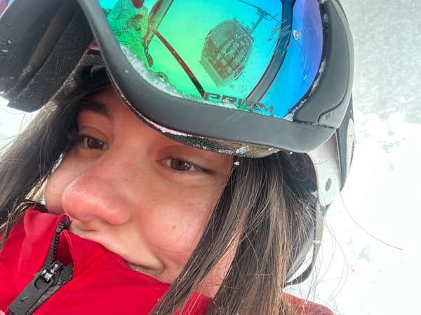 Skier spotted at Kühtai resort during morning session