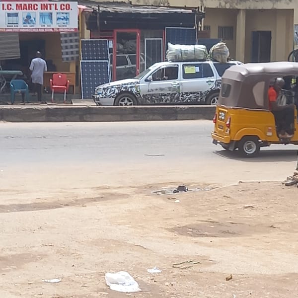 Daily street life documented in Dadi Riba, Nigeria