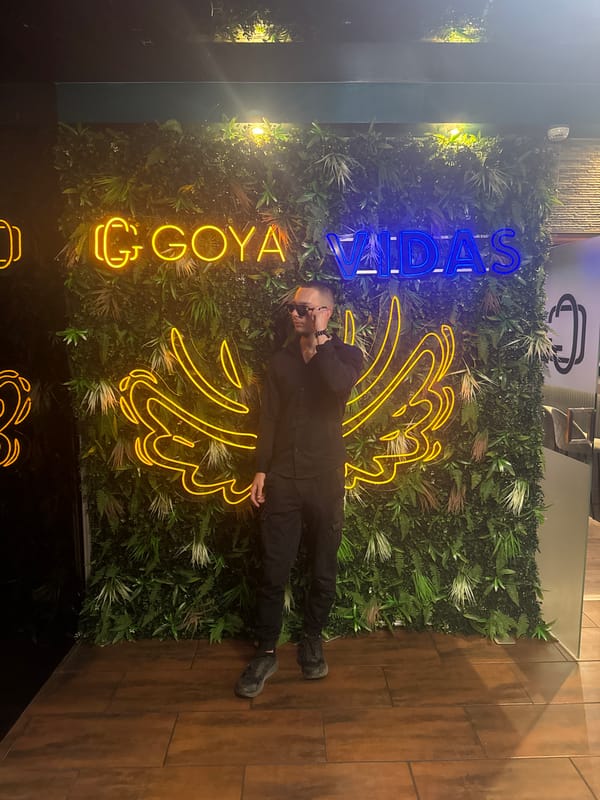 Social gathering documented across multiple Pazardzhik locations including GOYA restaurant