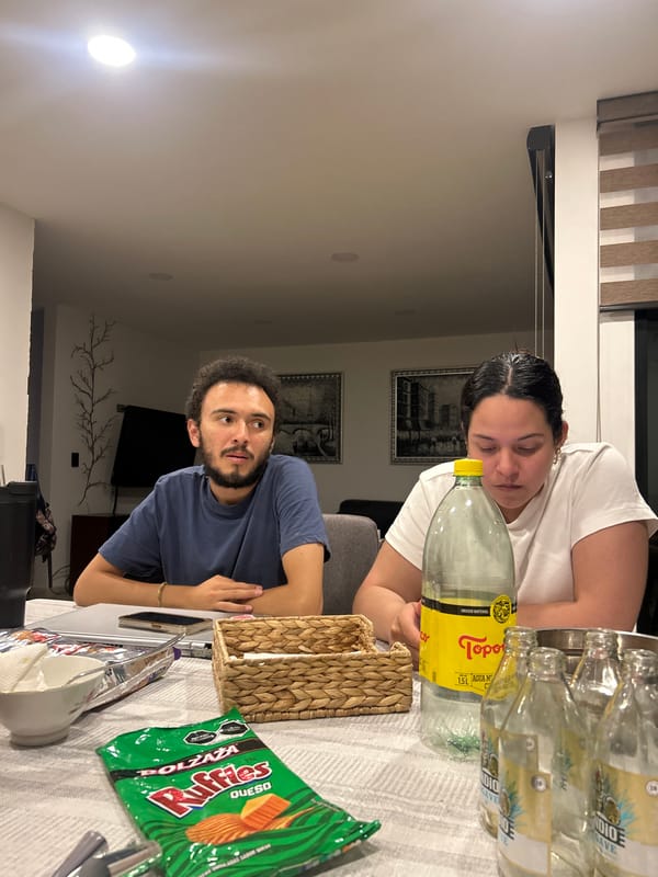 Late night gathering captured in Santa Clara Ocoyucan