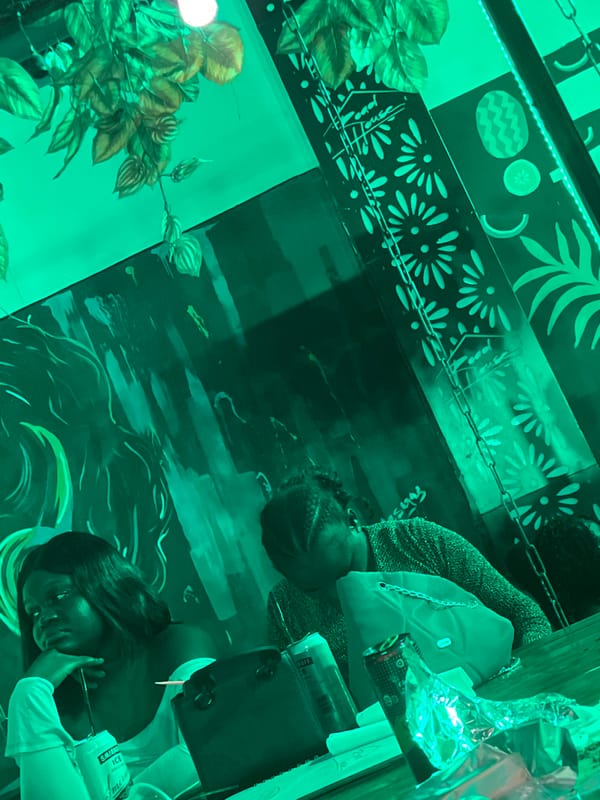 Late night scenes captured inside decorated Howayi bar lounge