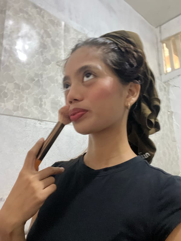 Young Woman Documents Morning Moments in Davao City
