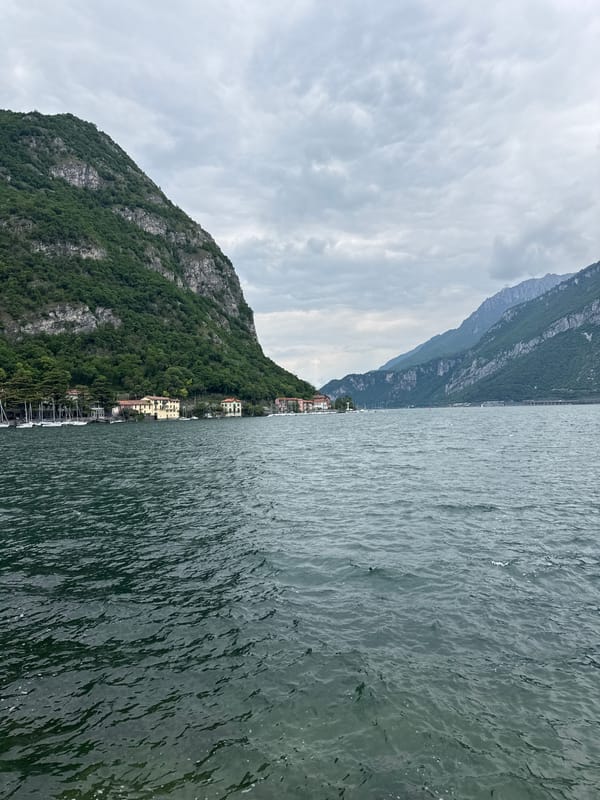 Photographer documents Lake Lecco scenery in Valmadrera, Italy