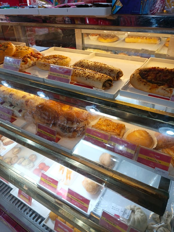 Daily life documented in Nobinagar: local bakery, street scenes