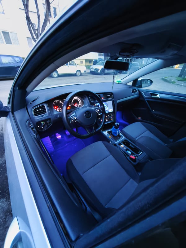 Early morning scenes captured in Burgas, Bulgaria parking area