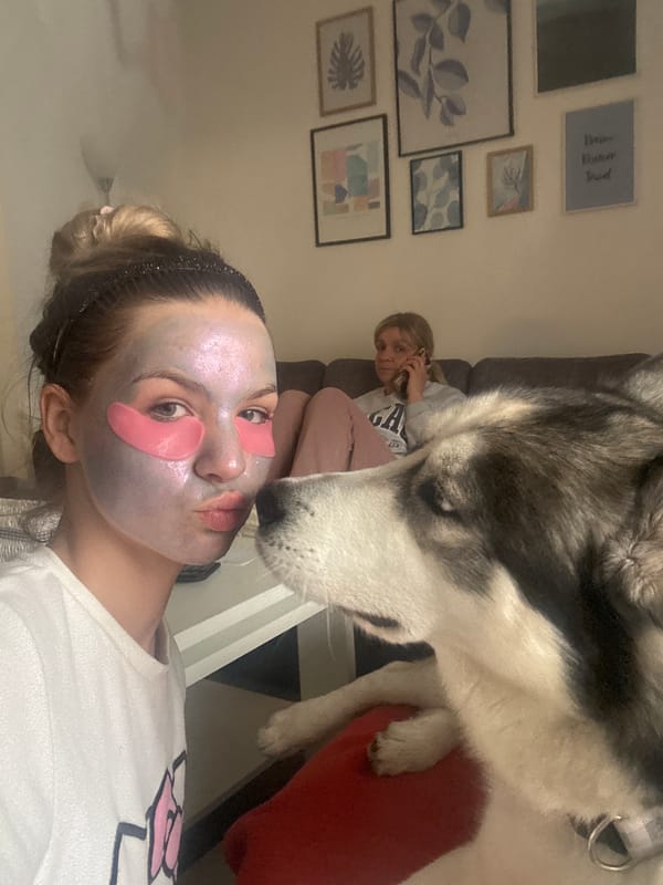 Quiet home moment captured in Plovdiv with face mask