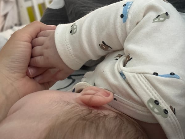 Early morning baby care moments documented in rural Russia