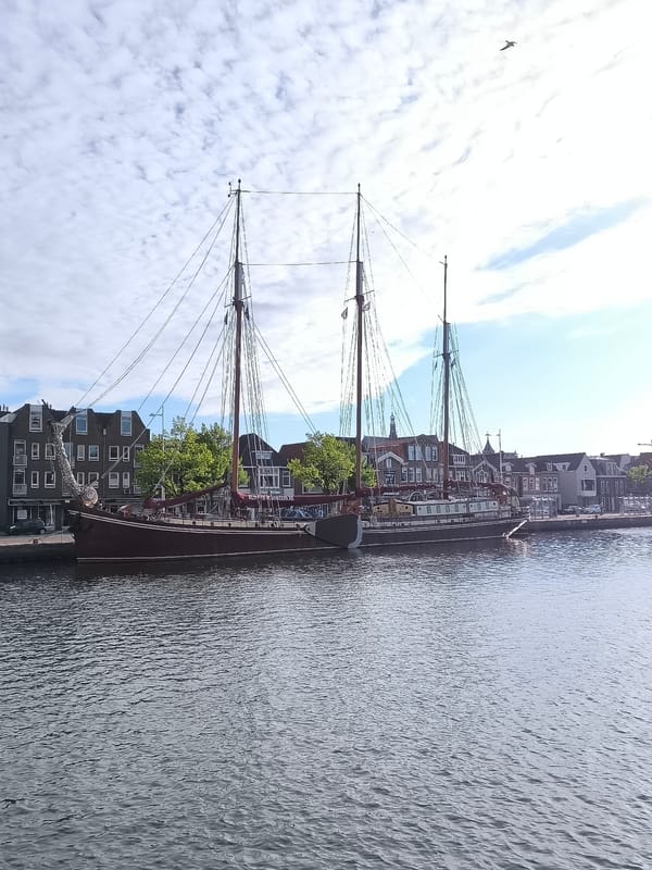 Quiet afternoon moments captured along Alkmaar's historic canals