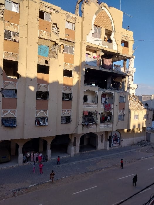 Witness documents widespread structural damage across Khan Yunis neighborhoods