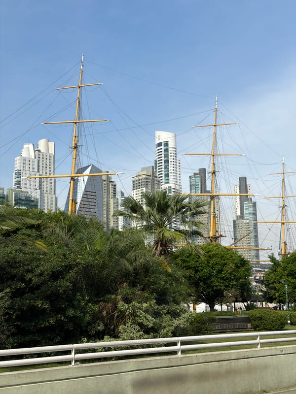Tourist captures afternoon walkabout through Buenos Aires landmarks
