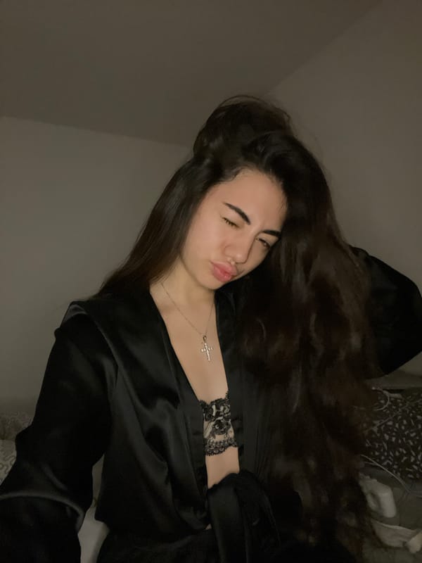 Late-night self-portrait series in a Chotěšov bedroom