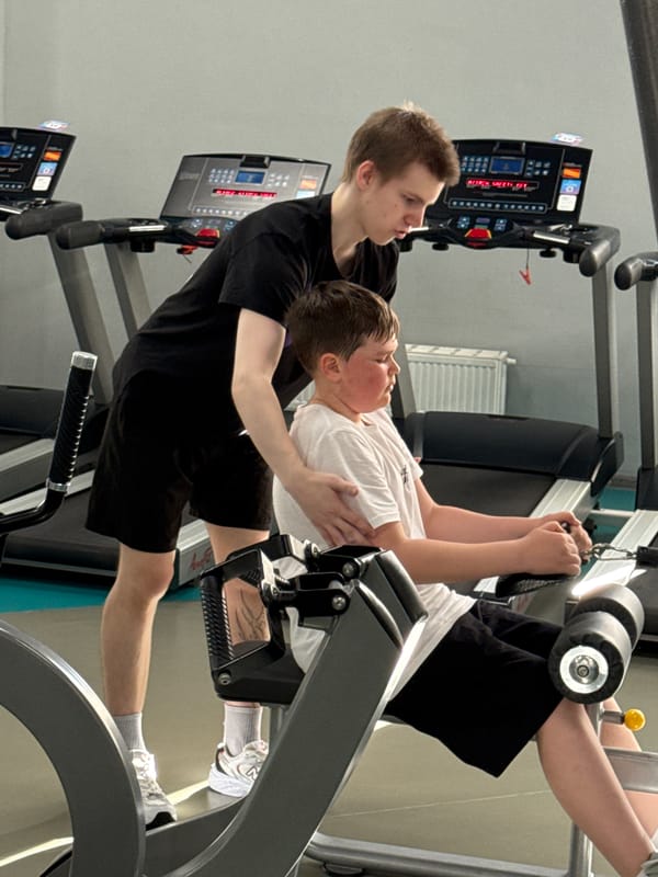 Fitness session observed at Yekaterinburg gym facility