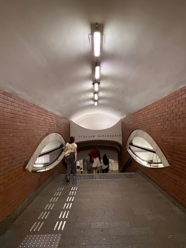 Nighttime Moscow landmarks and metro activity documented June 12