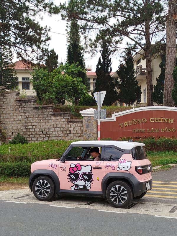 Tourist documents Da Lat's colonial architecture and streetscapes