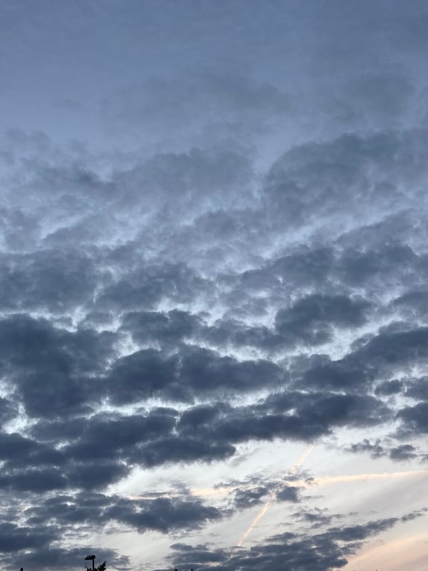Dramatic midsummer skies over Hvidovre, caught from windows and rooftops
