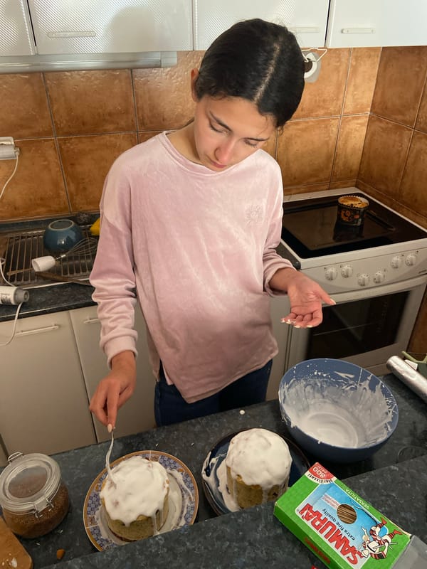 Woman takes selfies with poodle in Montenegro coastal town