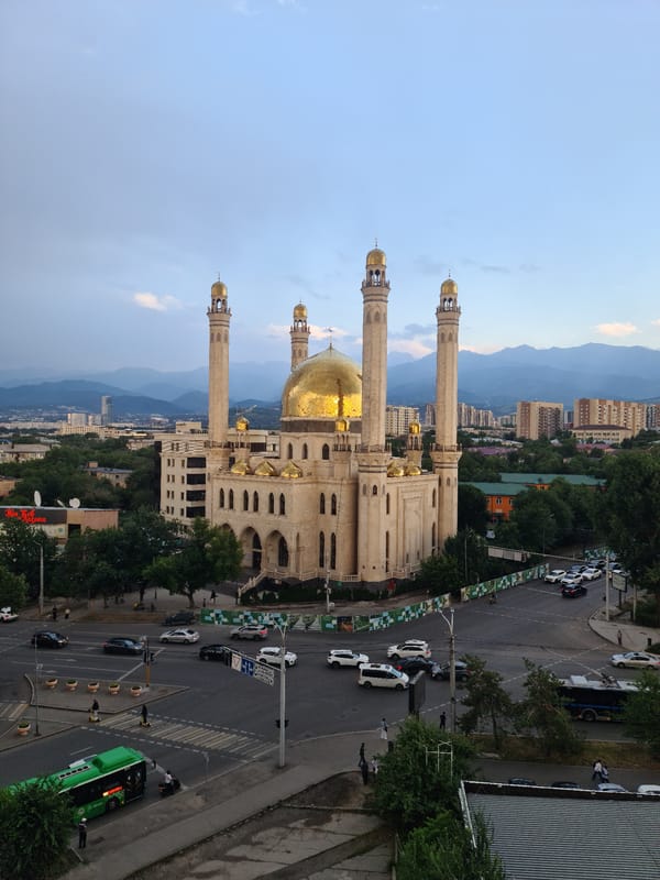 Residential fire sends thick smoke over central Almaty