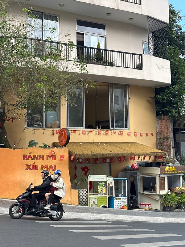 Street life and landmarks around Da Lat, Vietnam