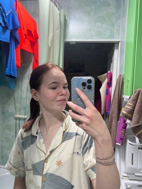 Casual selfies and portraits captured across Chaikovsky homes