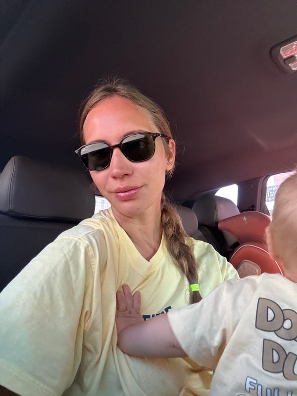 Woman and baby observed in parked car in Fethiye