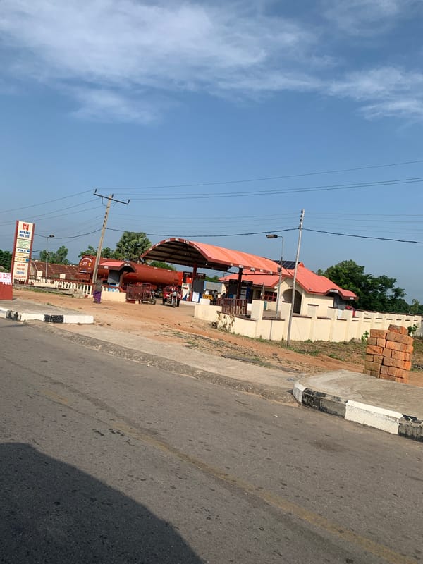 Along the roads of Jalingo on a bright morning