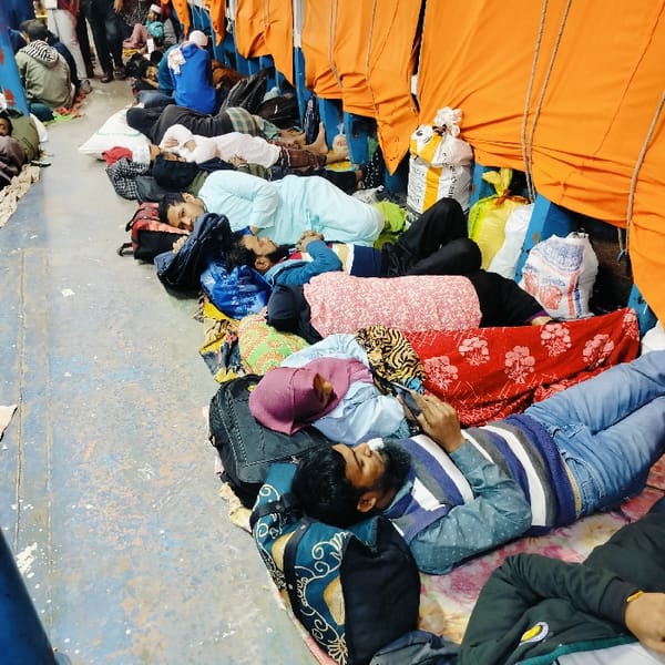 Daily life scenes documented in Bhola, Bangladesh