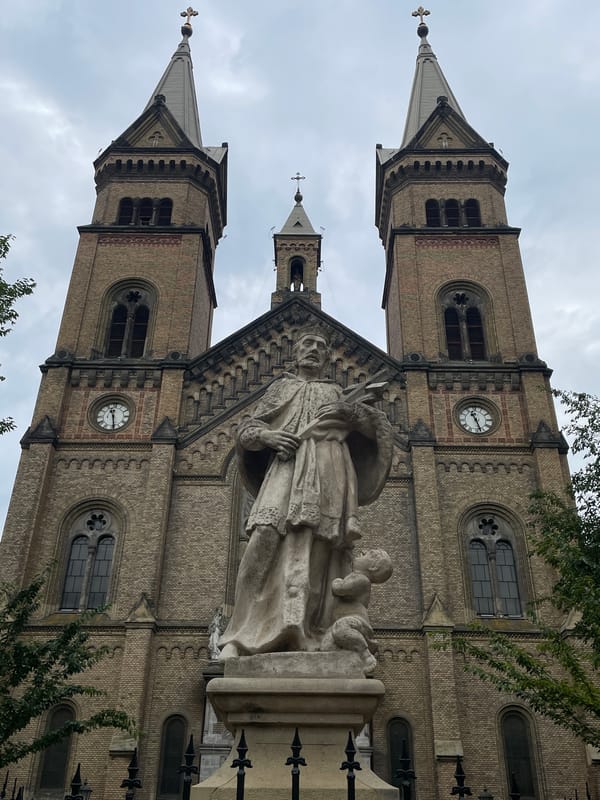 Street-level snapshots of Timișoara — architecture, canals, and cash