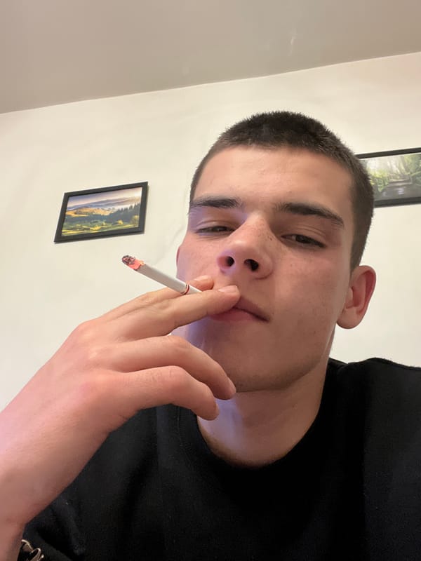 Man smoking indoors captured in Plovdiv apartment