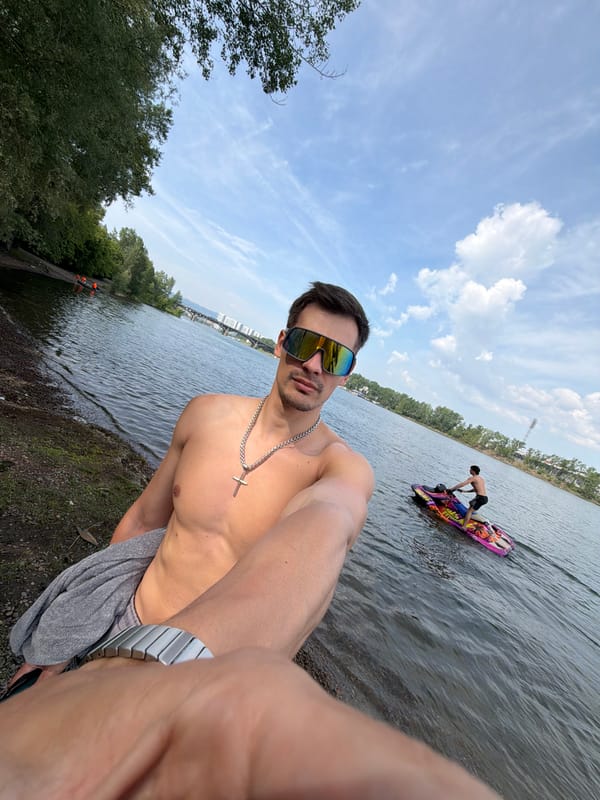 Summer fun on the water in Krasnoyarsk