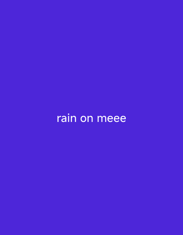 Minimalist purple graphic with centered white text