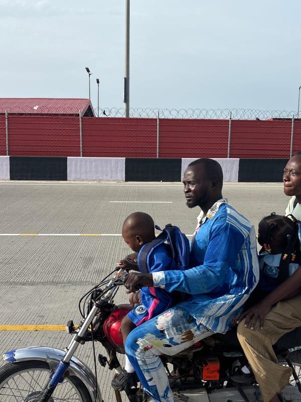 Morning commute and commerce captured in Nigerian communities