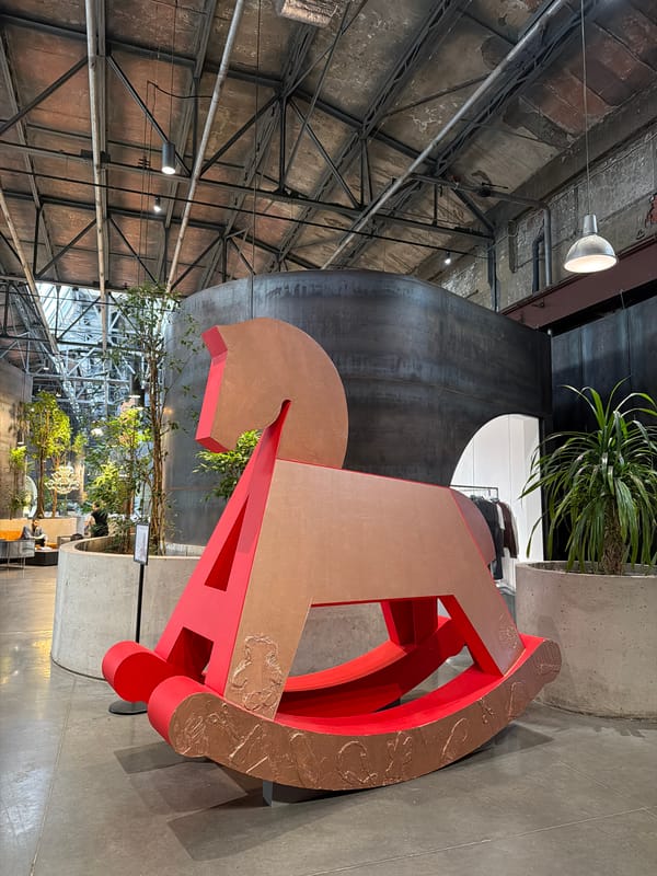Moscow art space features robotic installations and industrial design