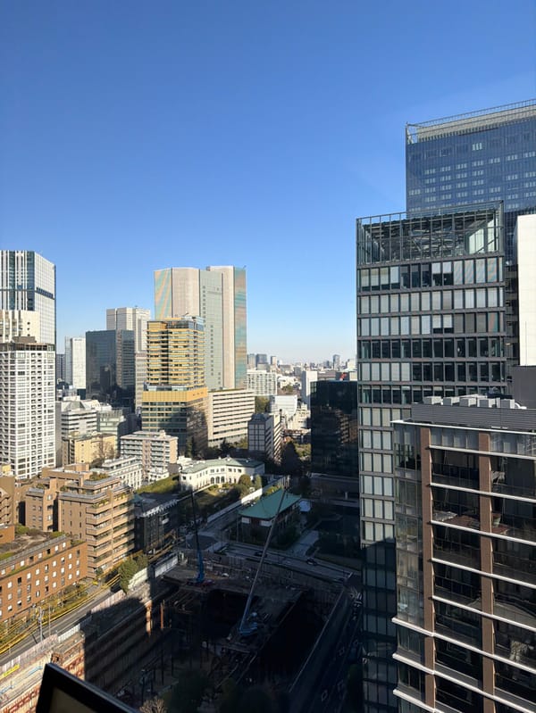 Morning photography session captures Tokyo architecture and fashion
