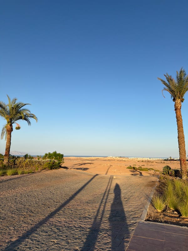 Walking tour of Sharm El Sheikh's sculptural promenade and landmarks