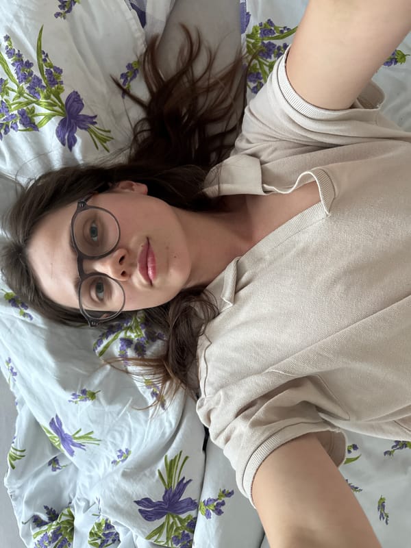 Woman photographed in bed shares post-book melancholy in Hungary