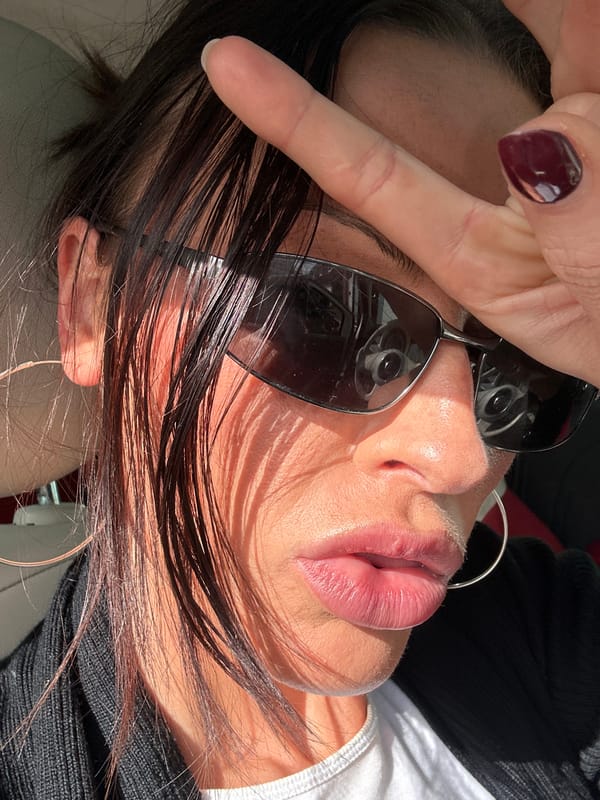 Person photographed resting in car in Tunbridge Wells