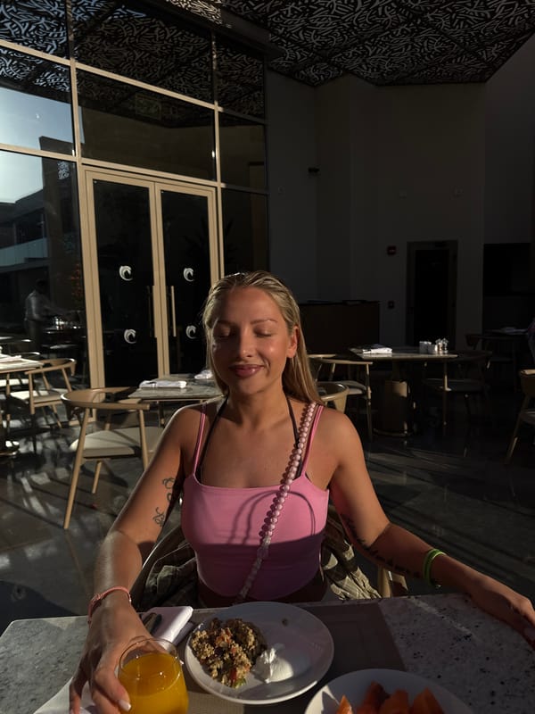 Morning breakfast documented at El Gouna resort dining area