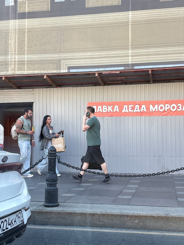 Morning tour through Saint Petersburg's landmarks and busy streets