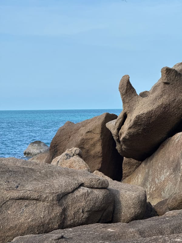 Morning beach scenes captured across Ko Samui coastal areas