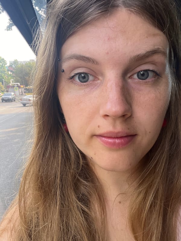 Selfies and street scenes from a quiet Belarusian suburb