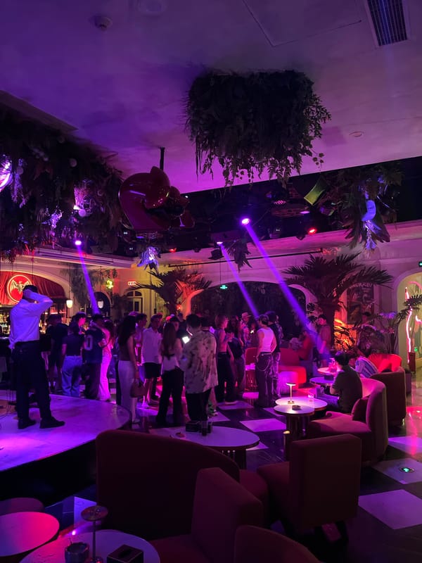 Casa Bacardi rooftop bar buzzing on a Chaoyang night