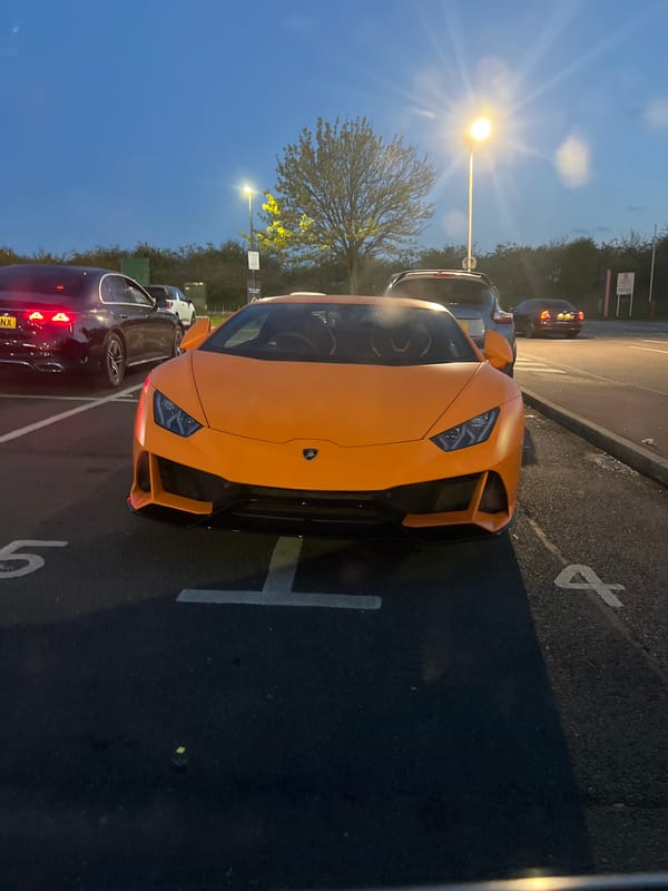 Everyday moments captured in Gorleston: luxury car, wildflowers, empty tank
