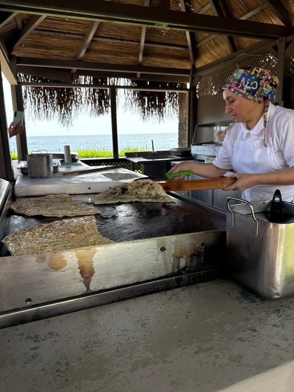 Morning scenes of cooking, tourism captured in Kemer, Turkey