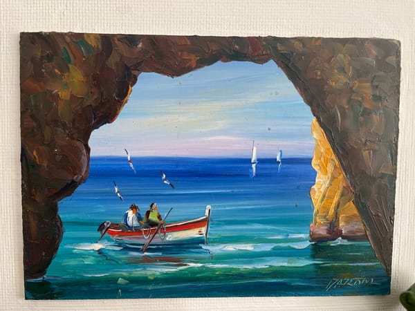 Art and flower collection documented in Maidstone home