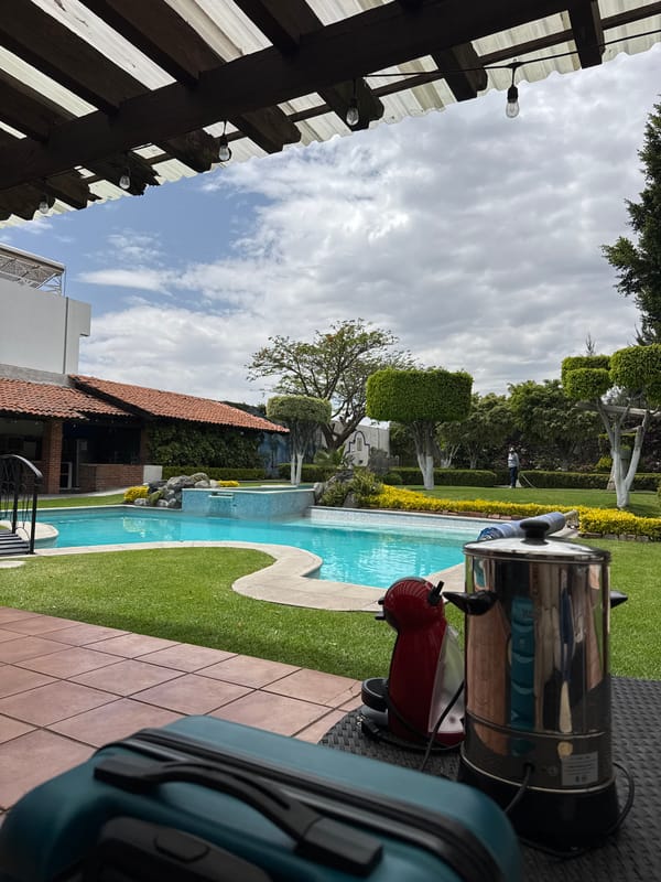 Residential property visit documented in Puebla, Mexico