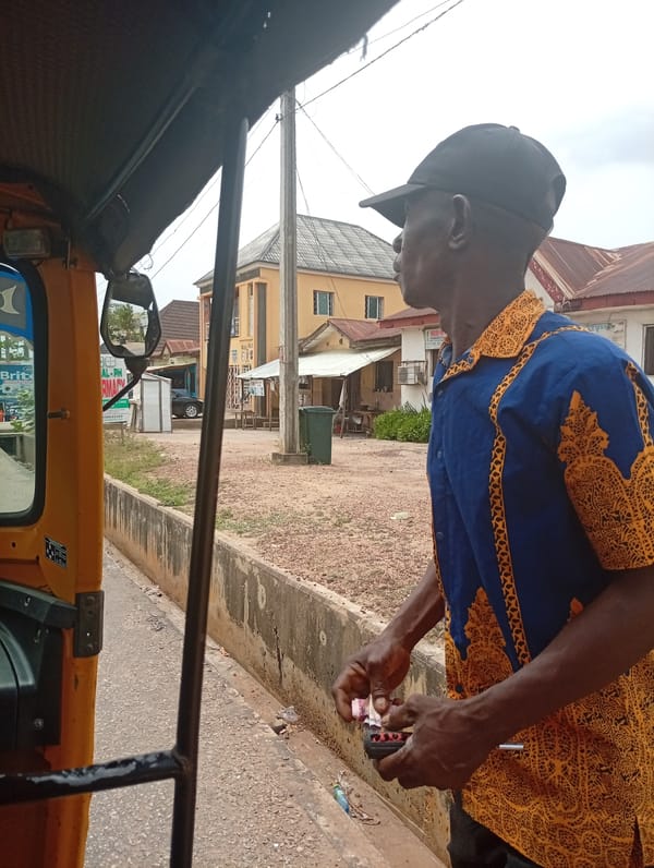 Daily life scenes documented in Adankolo, Nigeria