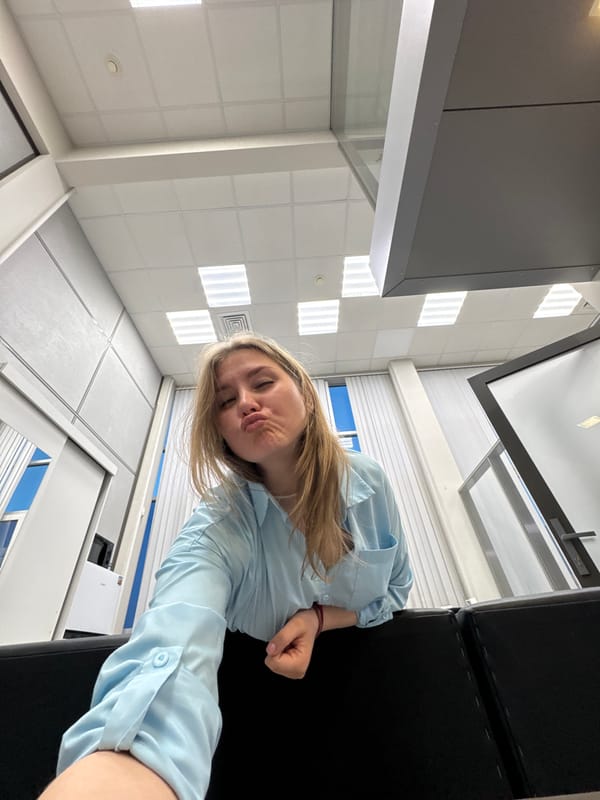 Woman photographed in multiple locations across Perm, Russia