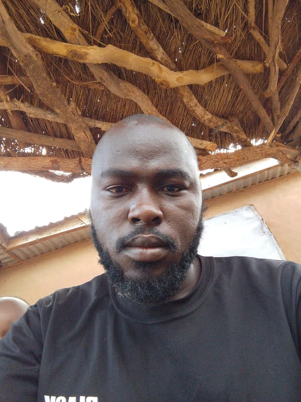 Family moments documented in Nigerian village Monday morning